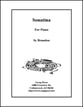 Sonatina piano sheet music cover